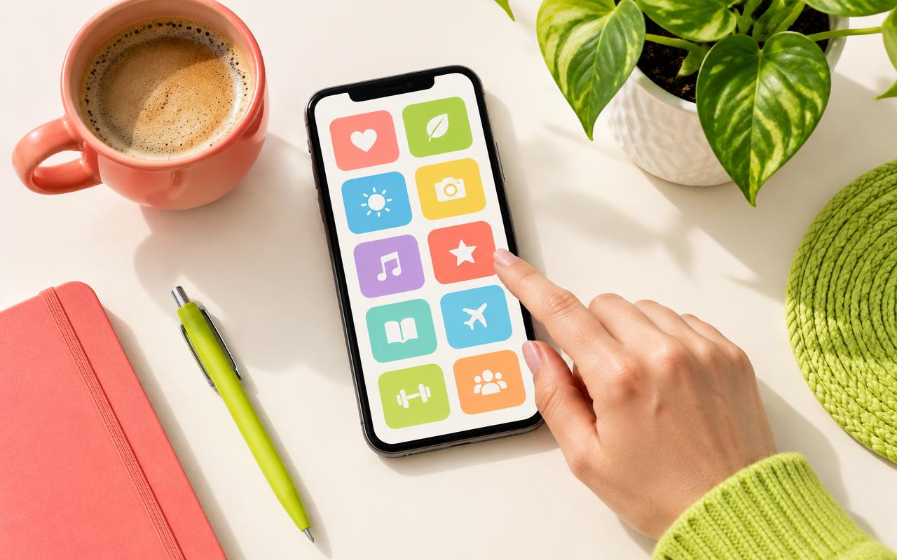 Picking places to sell on a phone